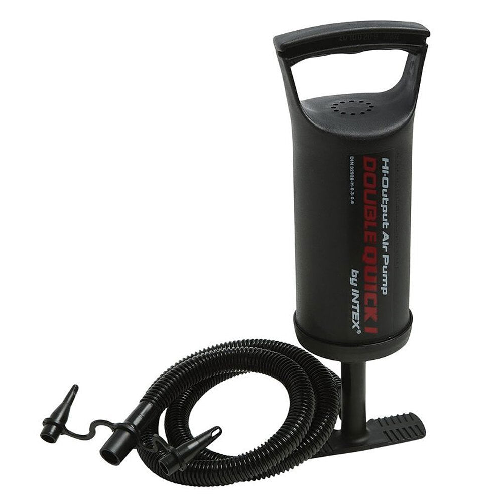 Intex Double Quick I Hand Pump for Air Bed/Mattress Inflatable Pool/Toy Black (2 Pack) — image 3