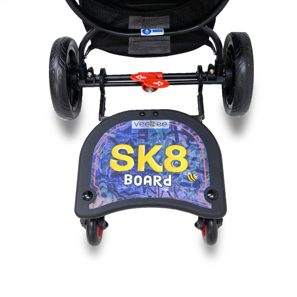 Vee Bee SK8 Board Stroller/Pram Universal Ride-On Stand Connector Toddler/Kids