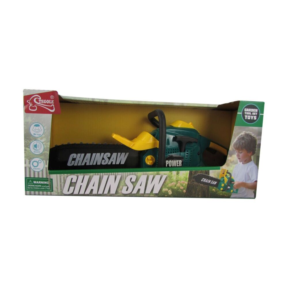 Abt 3Y+ Kids Garden Play Pretend Toy Electronic Chain Saw