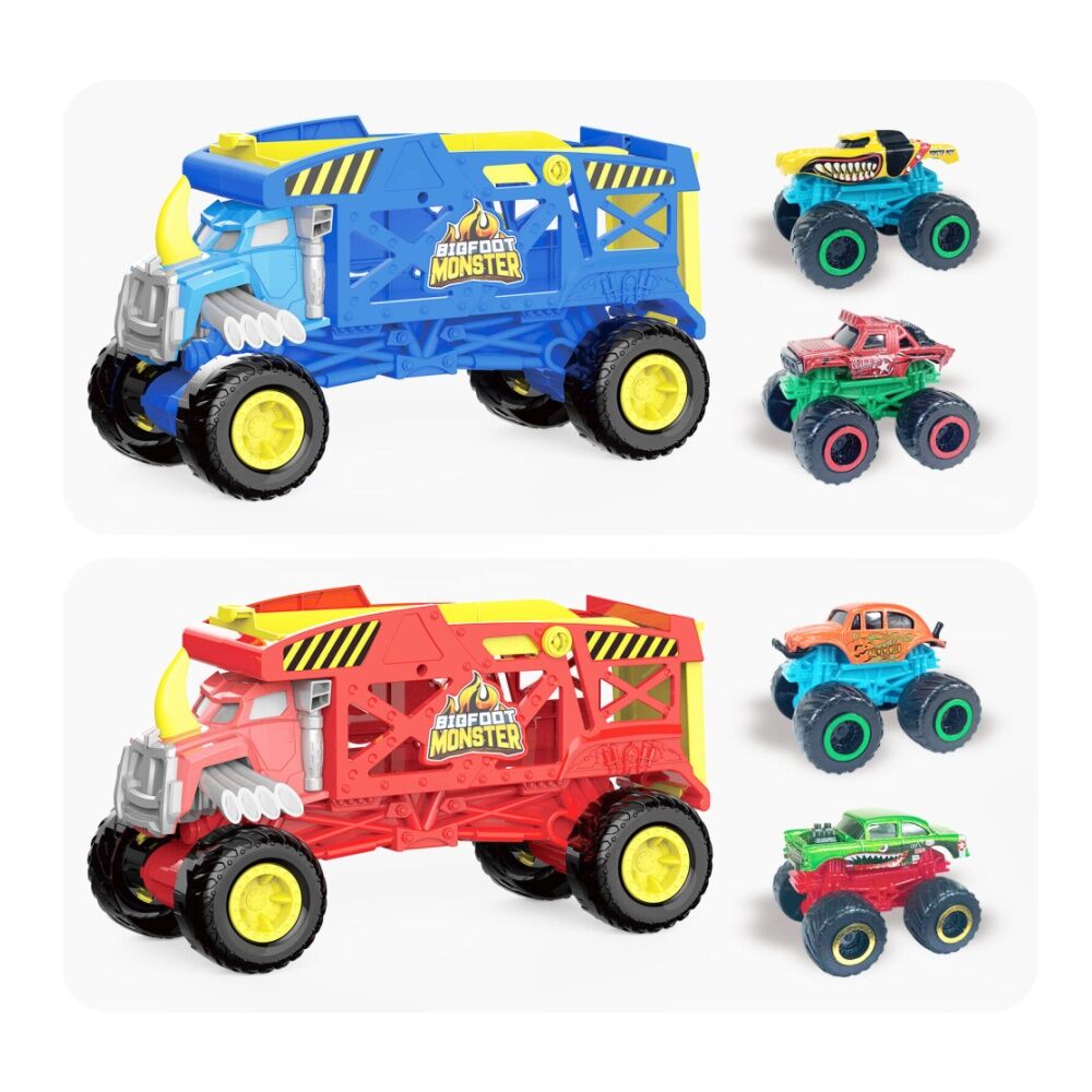 Abt Monster Truck Carrier w/ 2 Cars Toy Vehicle Set 3Y+ Assorted (3 Pieces) — image 2