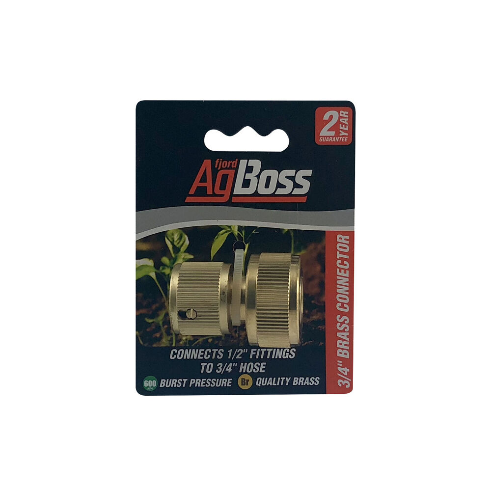 Agboss 3/4 Inch Durale Brass Water Gardening Hose Connector to Tap