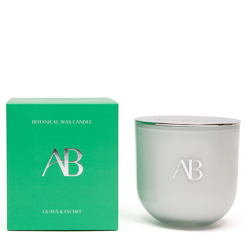 Aromabotanical Scented Wax Candle Home Decor Room Fragrance Guava Lychee — 680g