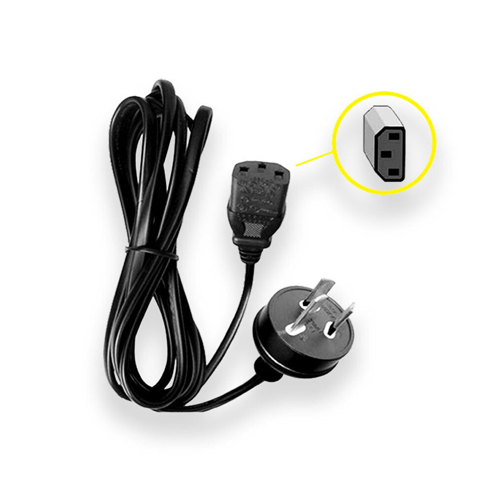 Sansai 1.5m Appliance Power Lead Cable AU/NZ Plug for Computer/Printers Black — image 2