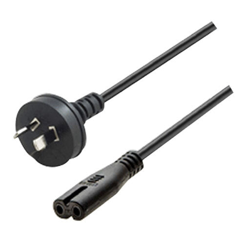 Sansai 1.5m Figure 8 Socket Power Lead AU/NZ Plug Cable Cord for Stereo Black (2 Pack) — image 2