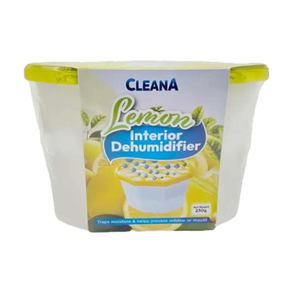 Cleana 500ml Lavender/Lemon/Ocean Interior Dehumidifier Anti-Mould Assorted