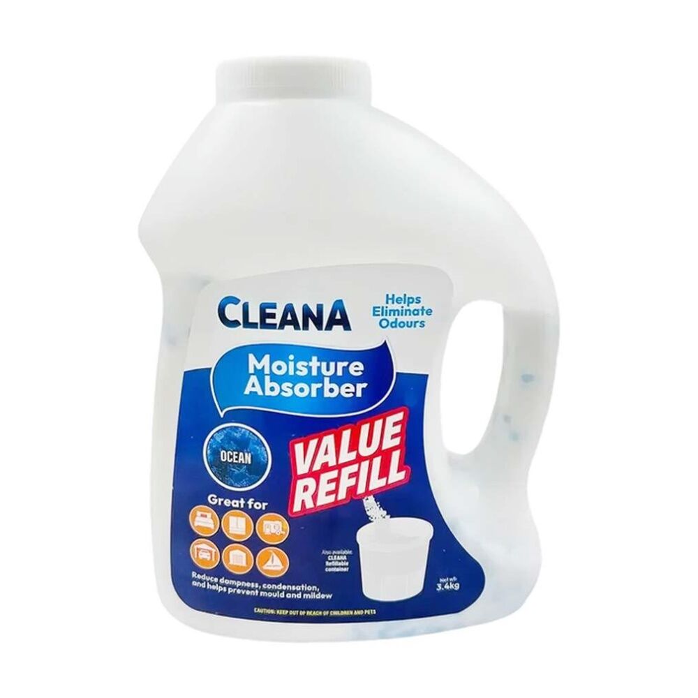 Cleana Dehumidifier Refil Mould Prevention 3.4kg Various Scents Assorted (4 Pack) — image 6