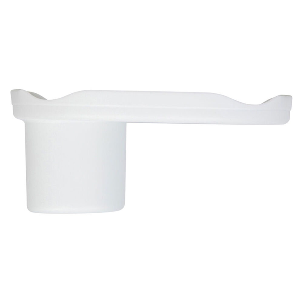 Robocup Multi-Section Camping/Travel Plate Reusable Non-Slip 21.6cm White — image 4