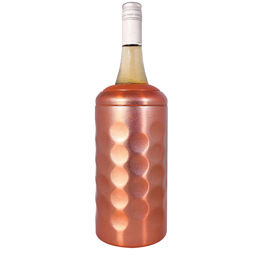 Polar Wine Chiller Portable Insulated Drink Cooler Stubby Holder Rose Gold