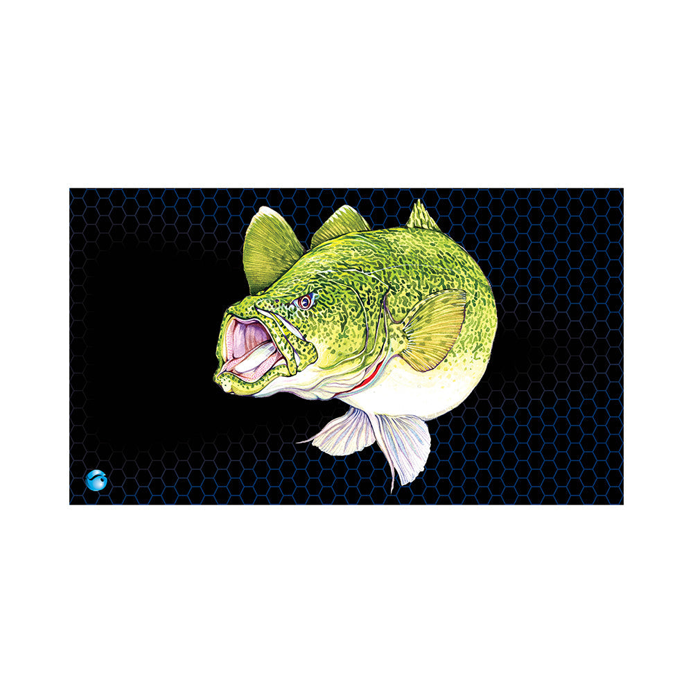 Afn Deluxe Helm Protective Boat/Car Floor Mat Murray Cod 20mm Thick 70x40cm