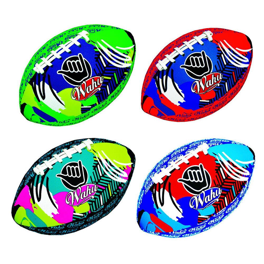Wahu Assorted Neoprene Inflatable Football Toy Mini Footy — image 5