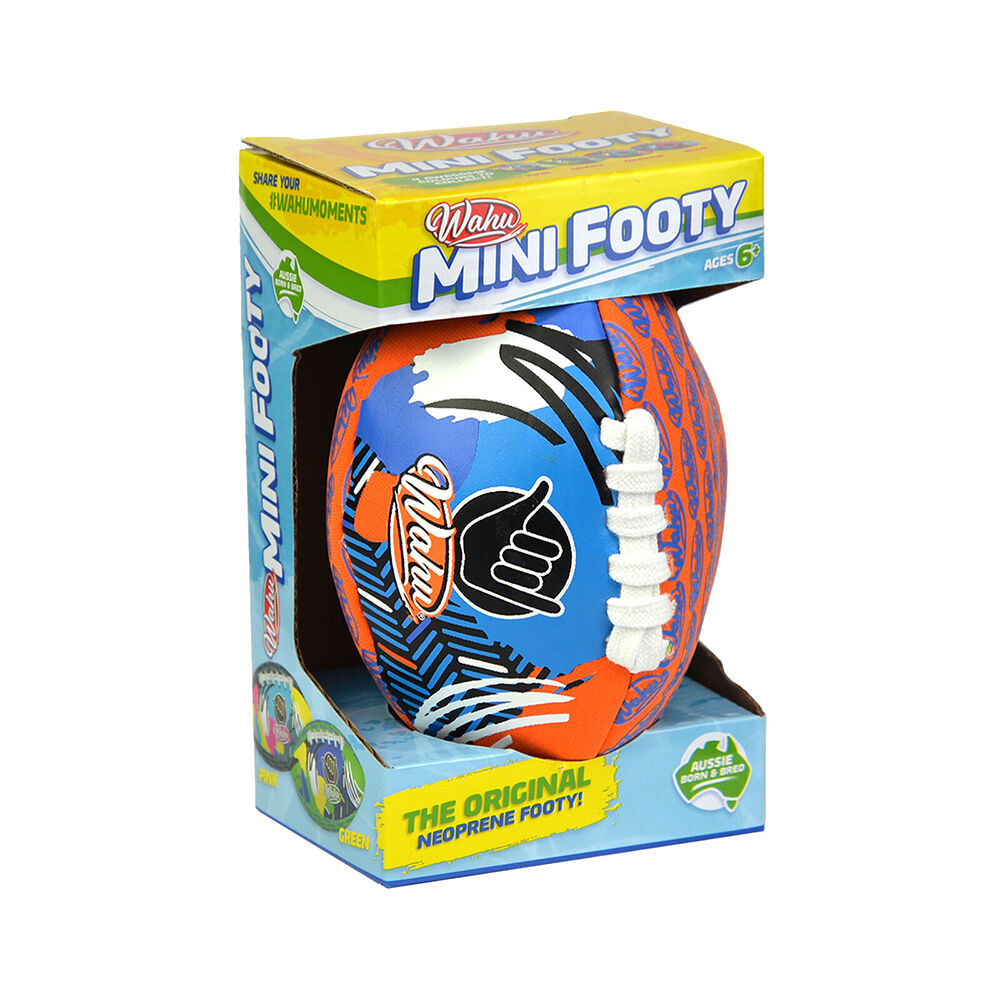 Wahu Assorted Neoprene Inflatable Football Toy Mini Footy — image 6