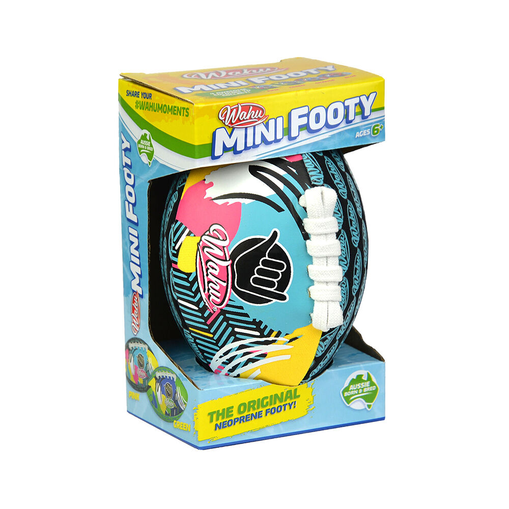 Wahu Assorted Neoprene Inflatable Football Toy Mini Footy — image 8