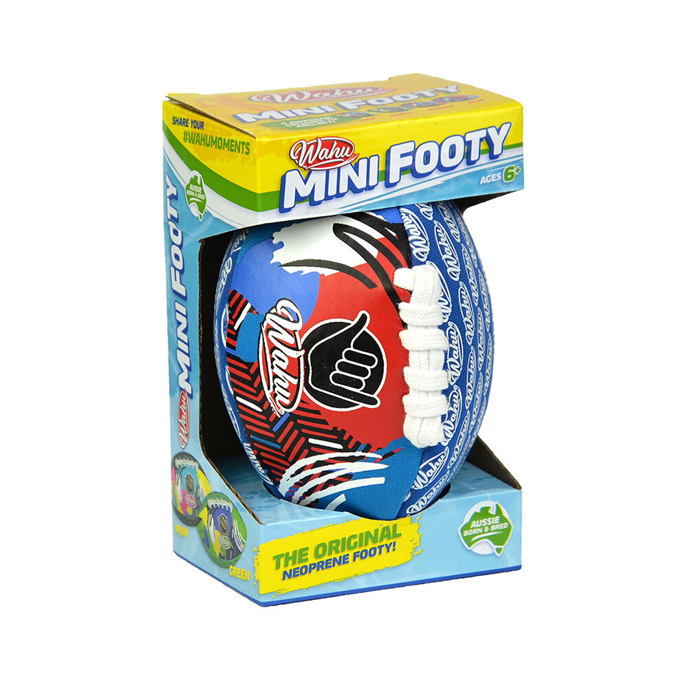 Wahu Assorted Neoprene Inflatable Football Toy Mini Footy — image 9