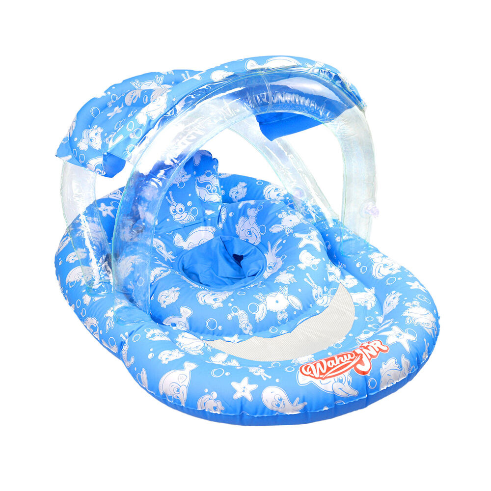 Wahu 6-24m Assorted Junior Ring With Seat and Canopy Pool Float — image 3