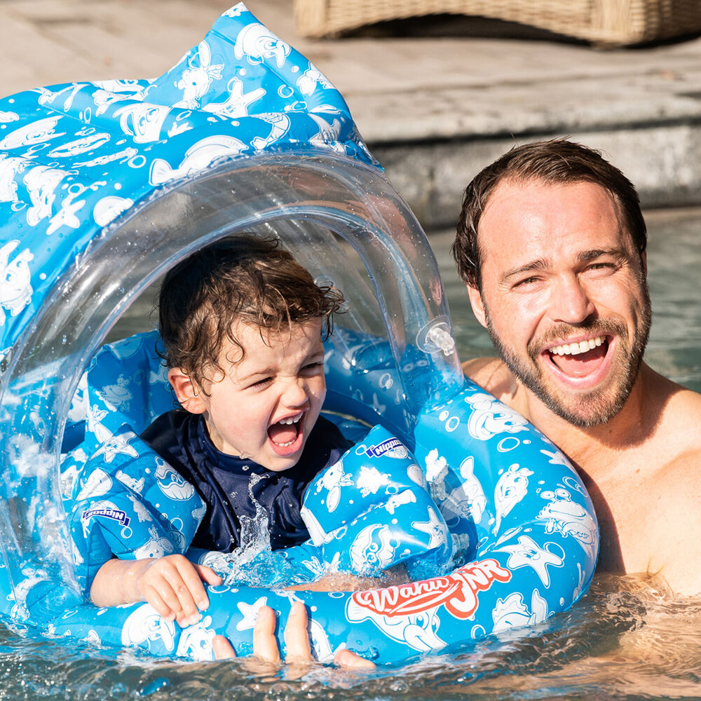 Wahu 6-24m Assorted Junior Ring With Seat and Canopy Pool Float — image 5