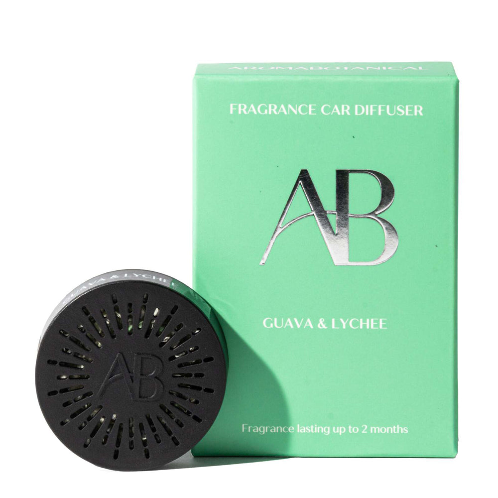 Aromabotanical Car Vent Diffuser Air Freshener Vehicle Fragrance Guava & Lychee