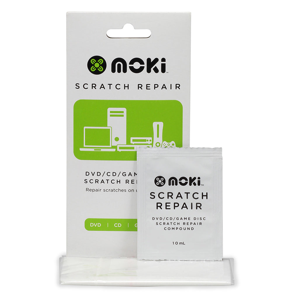 Moki Dvd/cd Game Disc Scratch Repair Kit with 10ml Compound Polish (3 Pack) — image 2