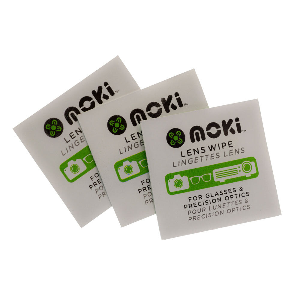 Moki Optical Lens Wipes Cleaner Cleaning Wet Tissue for Camera/VR/LCD/Phone (40 Pieces) — image 2