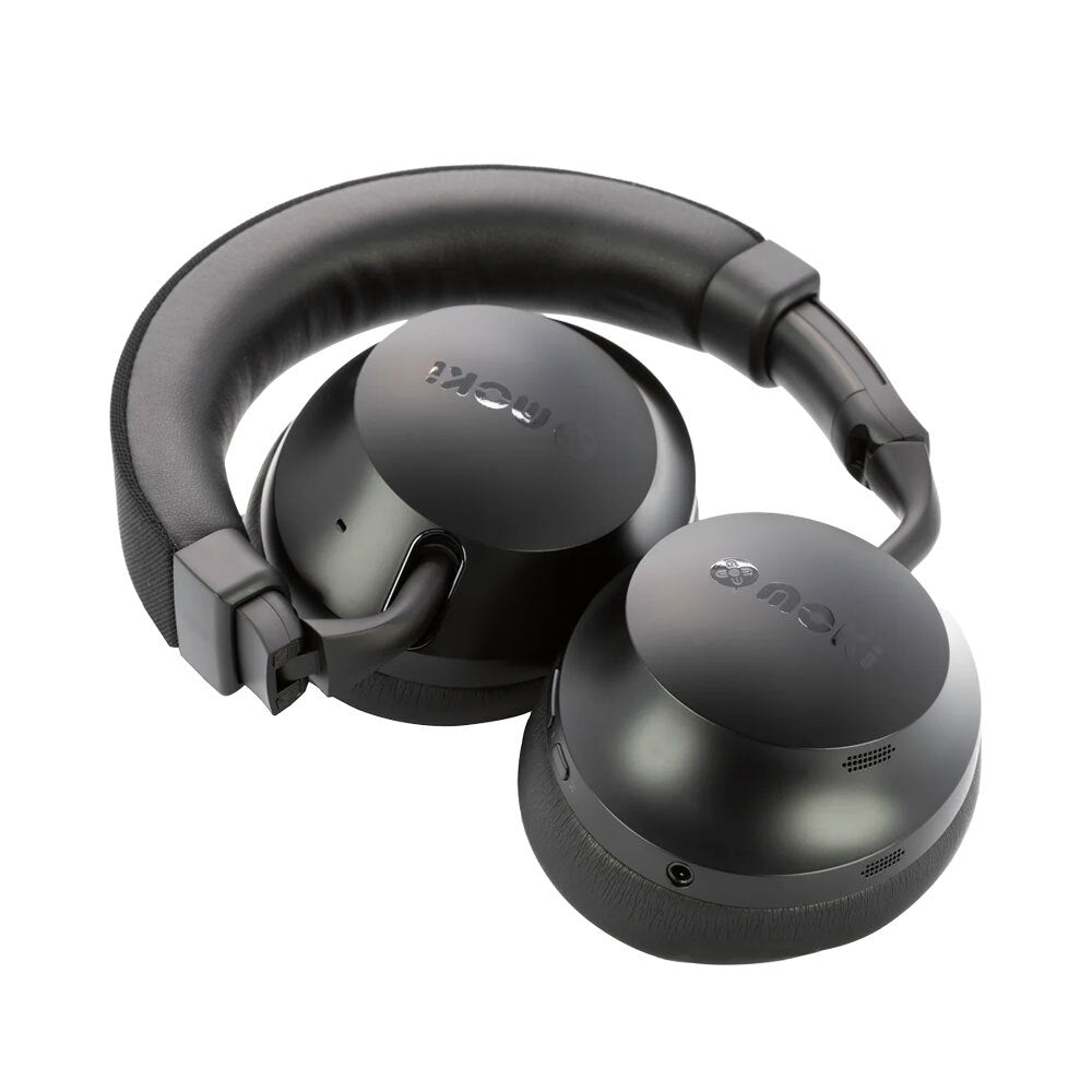 Moki ANC G-2 Active Noise Cancellation Foldable Sound Proof Wireless Headphones — image 2