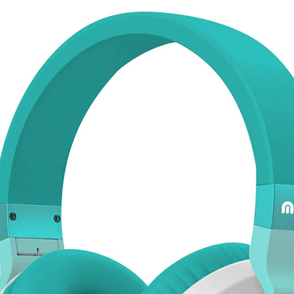 Moki Colourwave Wireless and Wired Headphones - Seafoam 120cm Cable Length — image 3