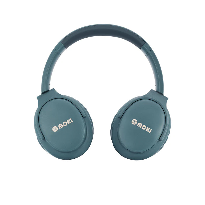 Moki Element Wireless Bluetooth Headphones Over-Ear Headset Storm — image 3