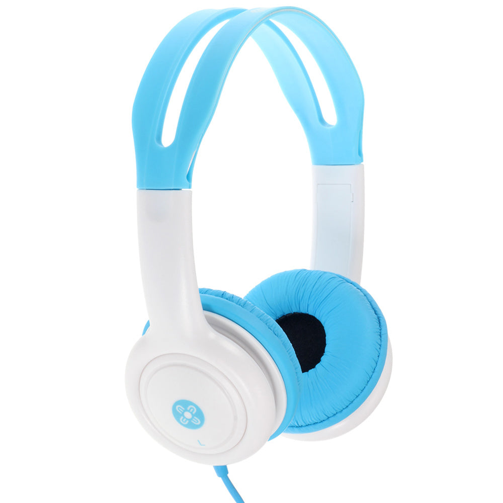 Moki Volume Limited Kids On Ear Headphones/Headband 3.5mm Jack/1.2m CBL 3y+ — Blue