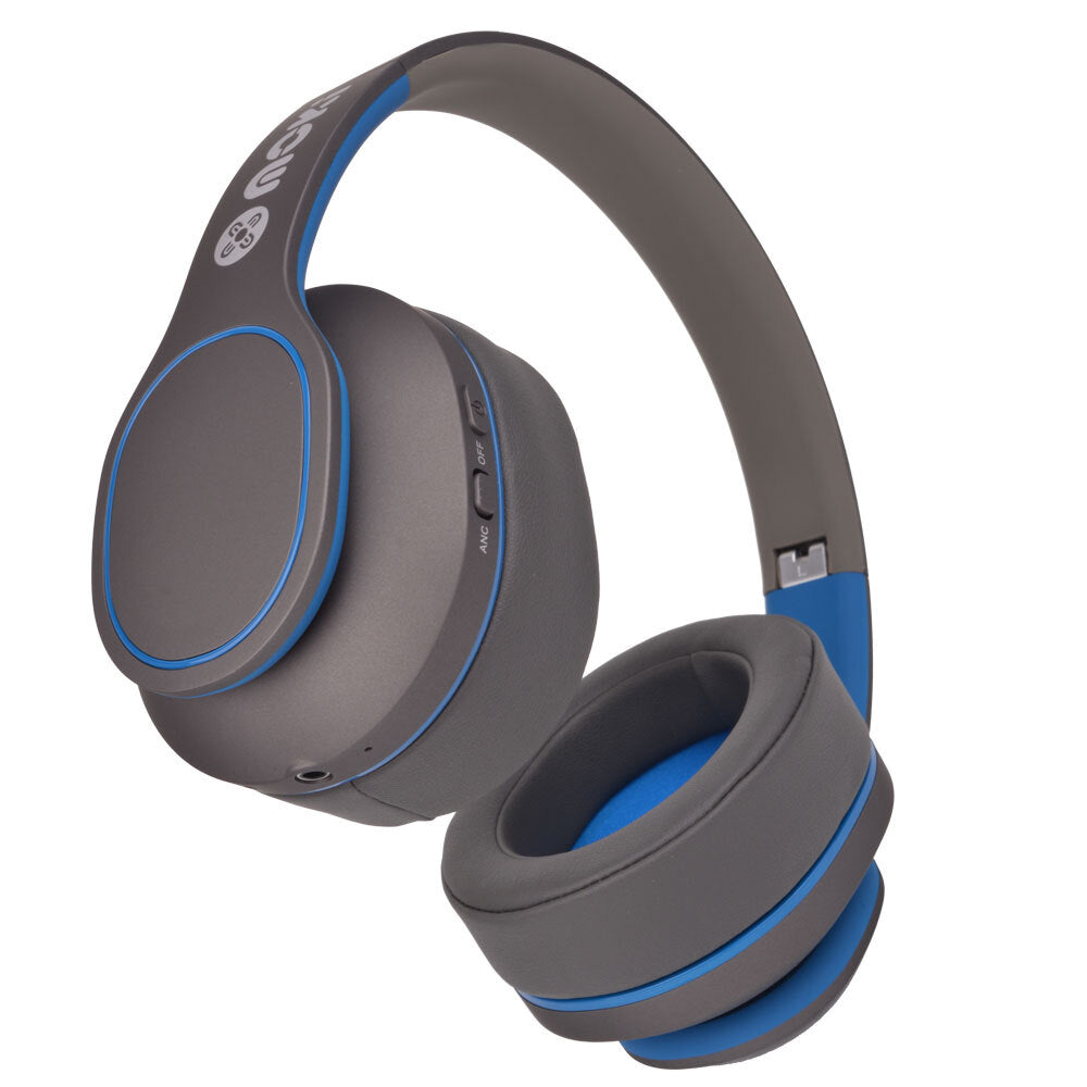 Moki Navigator Over-Ear Bluetooth Noise Cancellation Headphones/Mic Kids 3y+ BL