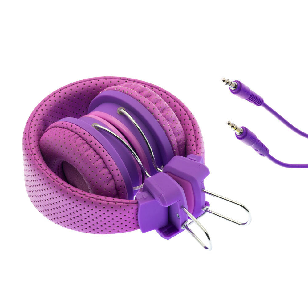 Moki Kid Safe Volume Limited Headphones 3y+ Pink & Purple (2 Pack) — image 3