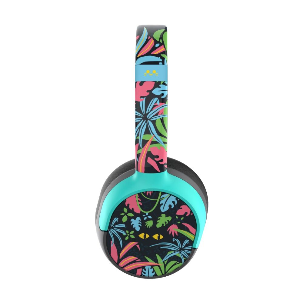 Moki Night Eyes Super Pop Wireless Bluetooth Over Ear Kids Headphones Vibrant — image 3