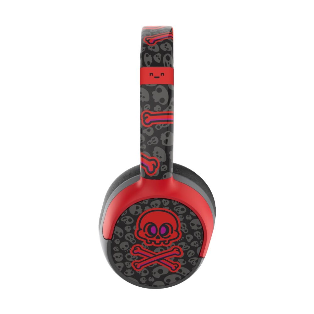 Moki Skulls Super Pop Wireless Bluetooth Over Ear Kids Headphones Vibrant — image 3
