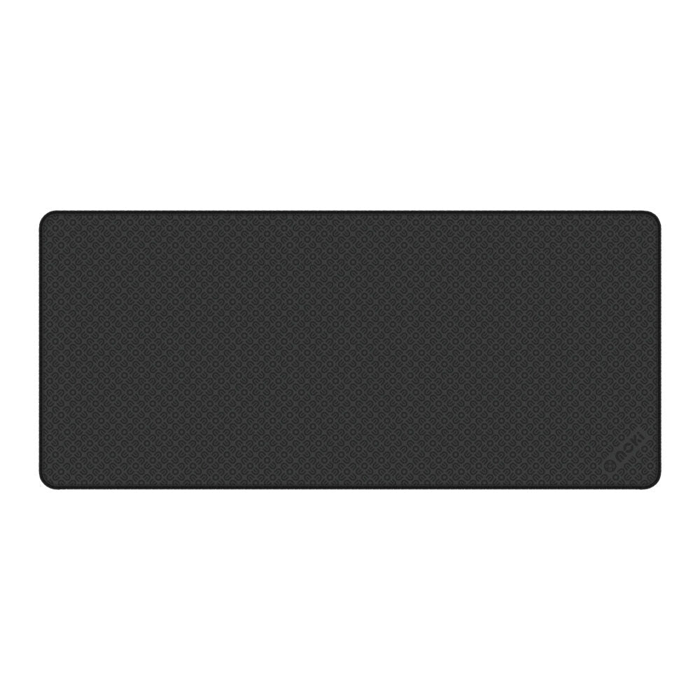 Moki Durable Desk Keyboard/Mouse Mat Extra Large Non-Slip 100x50cm Black