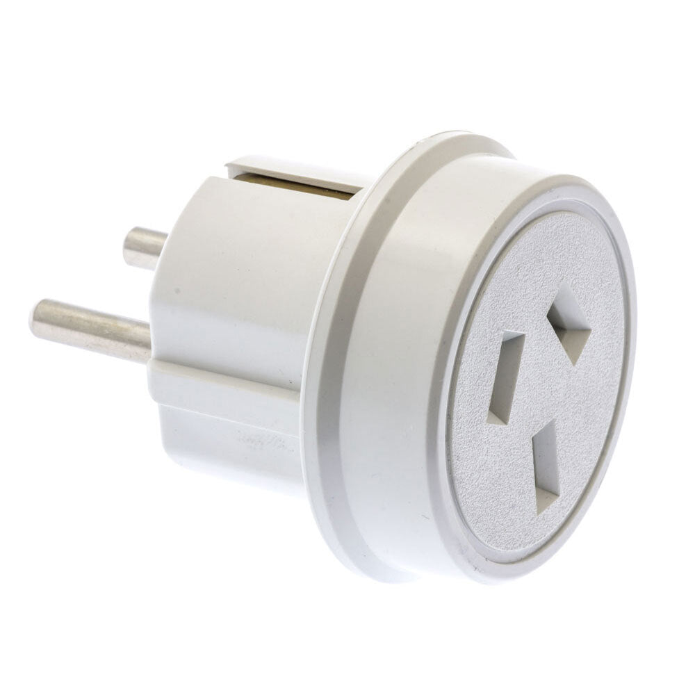 Moki Travel Adaptor Aus/nz to Europe/Bali Wall Adapter Power Plug Outlet Socket