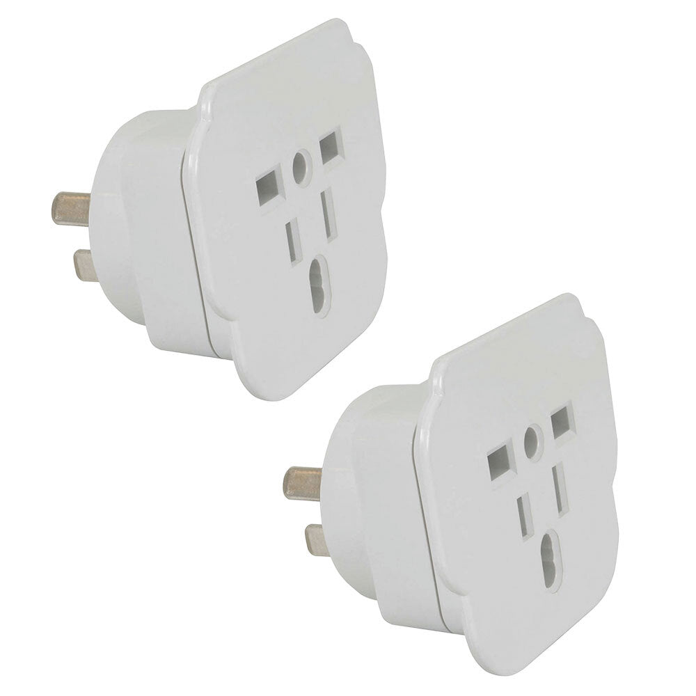 Moki Travel Adaptor Inbound Universal World to AU/NZ Travel Adapter/Socket (2 Pack) — image 2