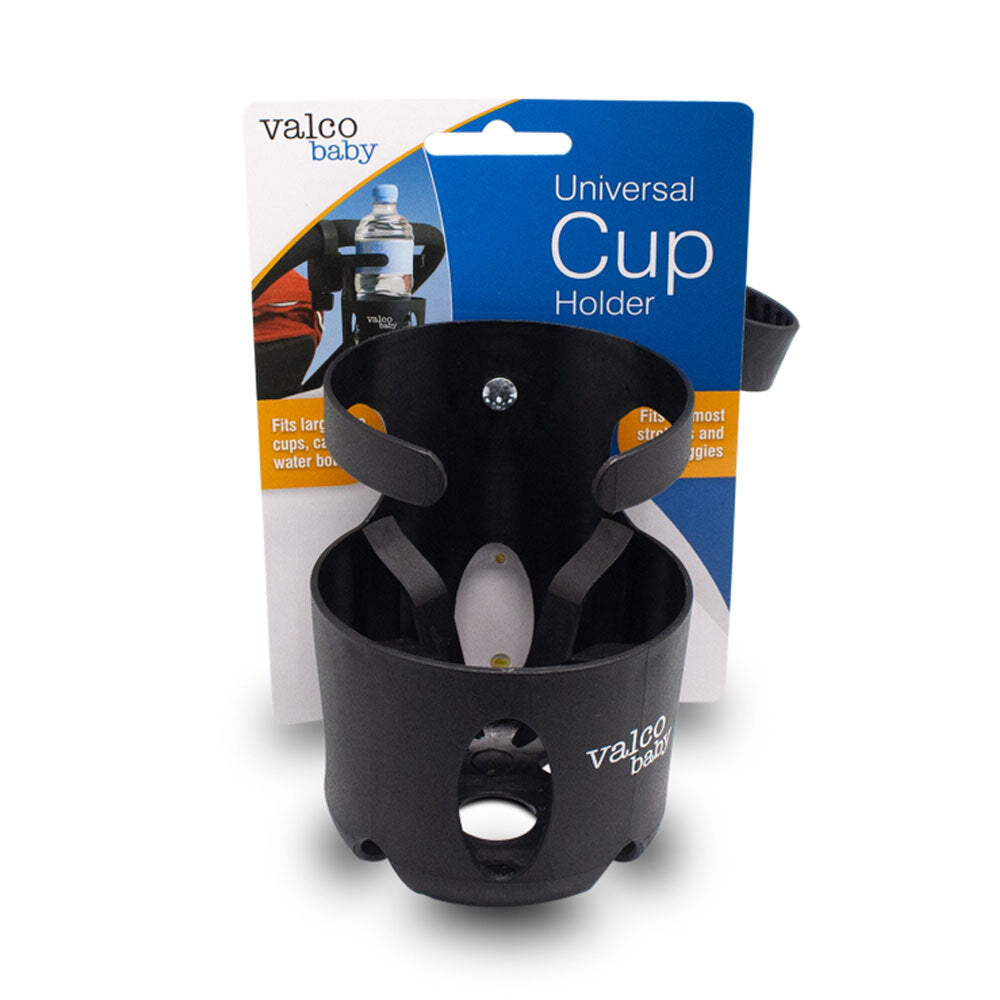 Valco Baby Universal Cup Drink Holder/Storage for Prams/Stroller Pushchair Black — image 3
