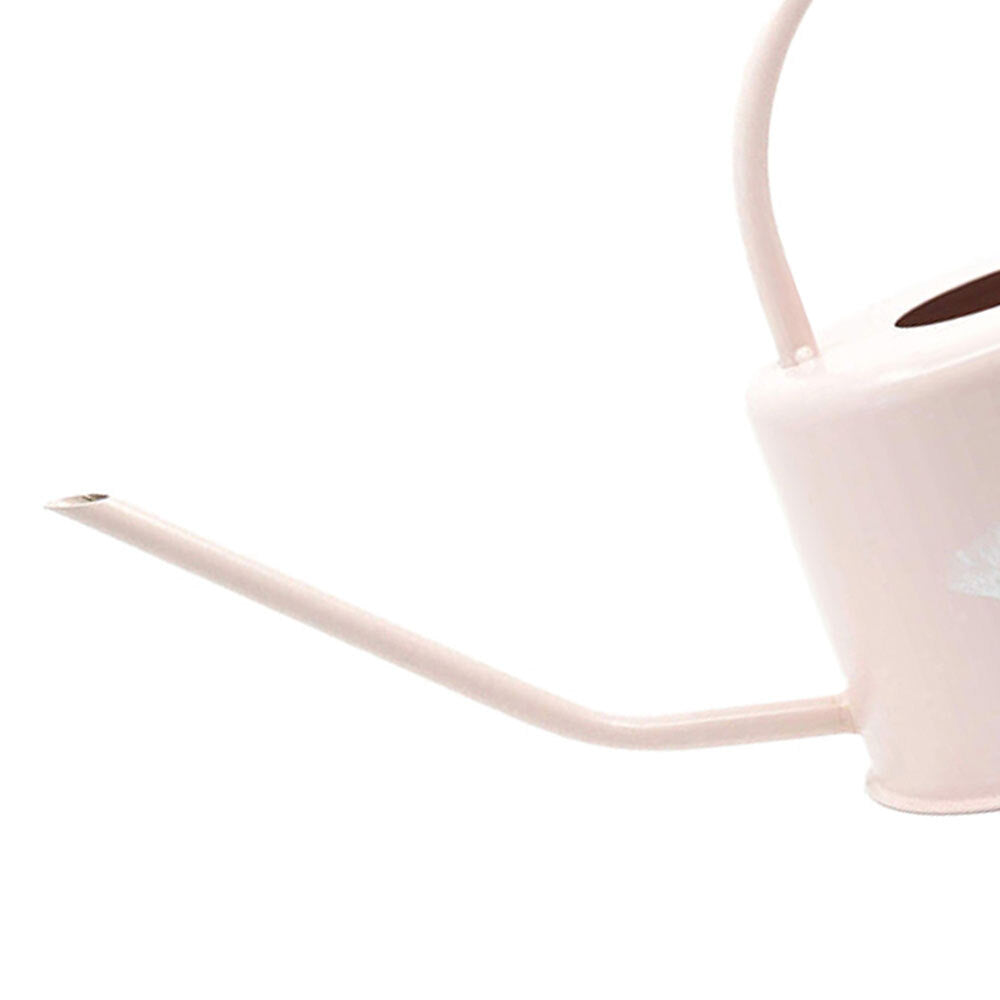 Rayell Ginkgo 36cm Metal Watering Can Home/Garden Decor Indoor/Outdoor Peach — image 3