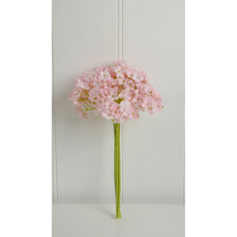 Maine & Crawford 33cm Faux Jana Lilac Bunch Artificial/Fake Flower Display Pink — image 2