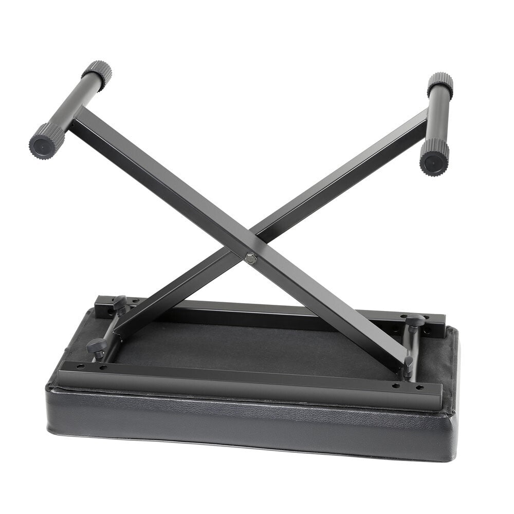 Adam Hall SKT17 Folding Keyboard Bench Seat Stool w/ Extra Thick Padding Black — image 3