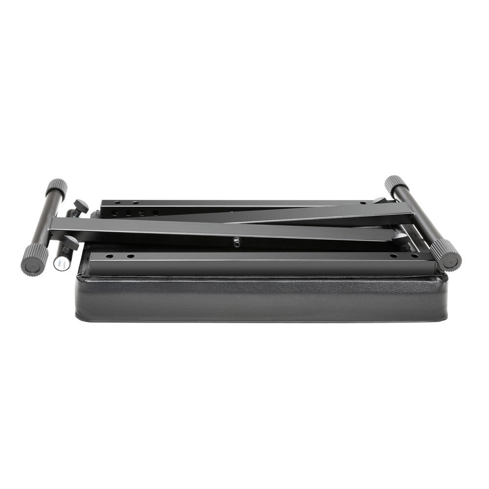 Adam Hall SKT17 Folding Keyboard Bench Seat Stool w/ Extra Thick Padding Black — image 4