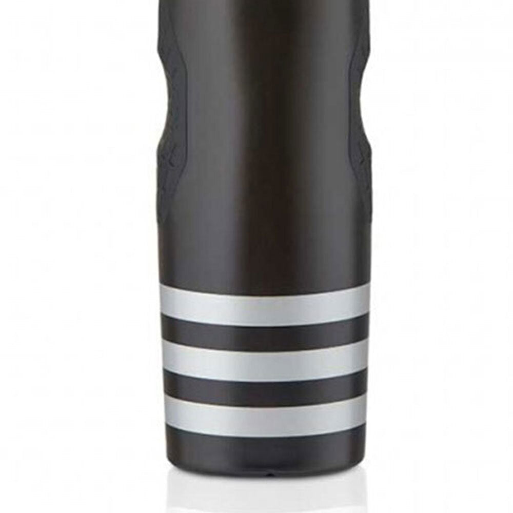 Adidas 600ml Performance Water Bottle Screw Cap Training Hydration Sports Black — image 3