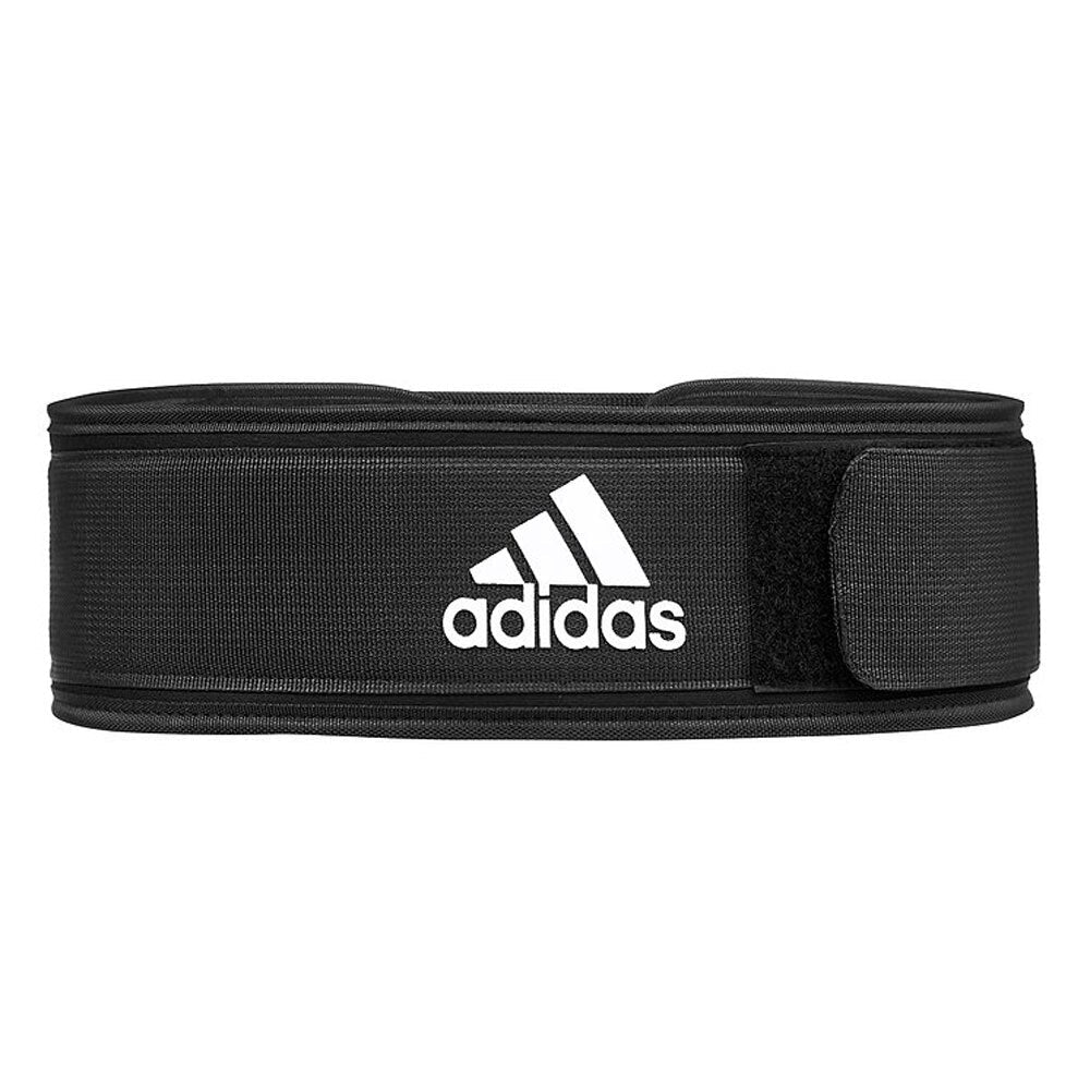 Adidas Essential Weight/Powerlifting Belt Strength Support/Gym Training Large BK — M