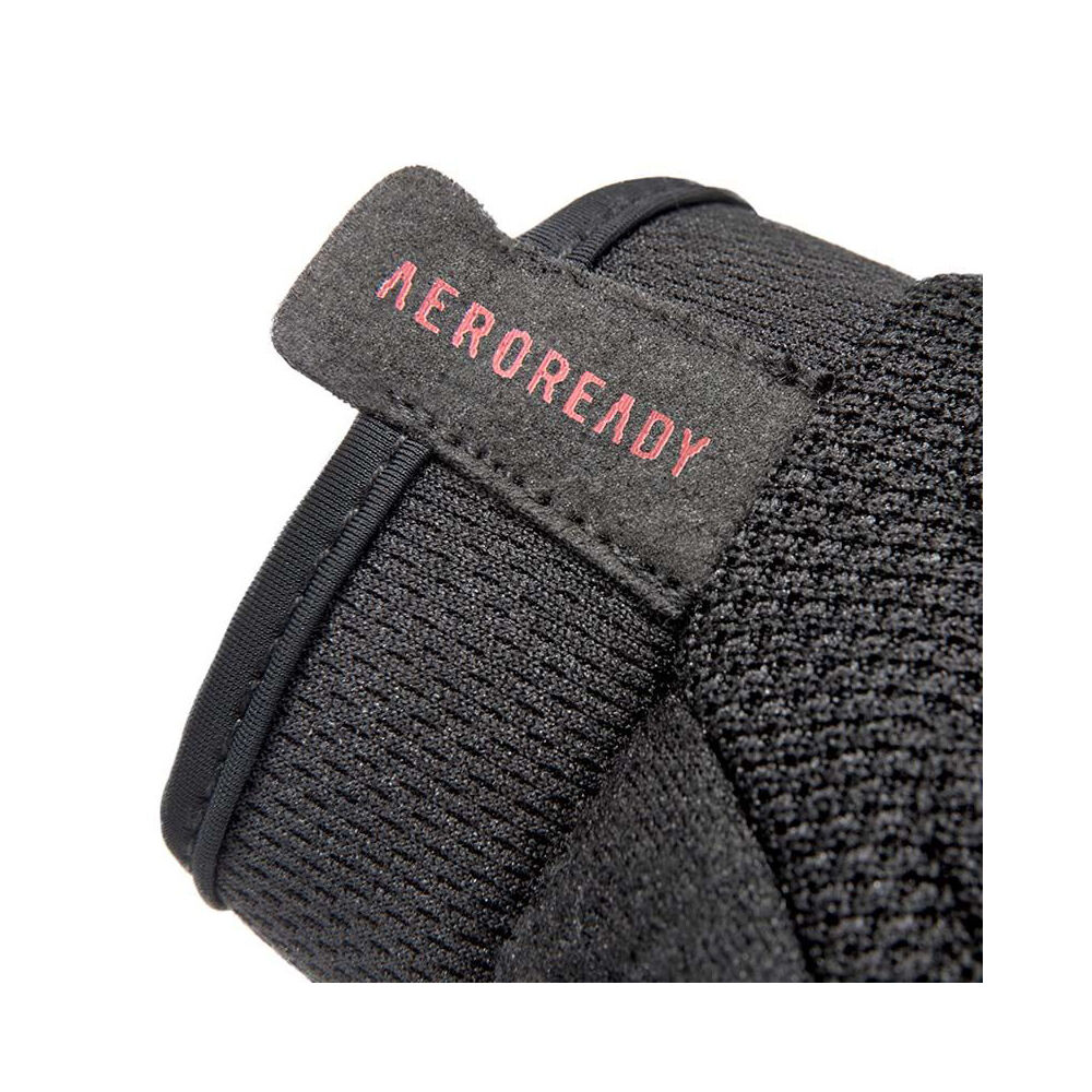 Adidas Essential Training Gloves Gym/Workout Accessory Size Black/Pink — image 3