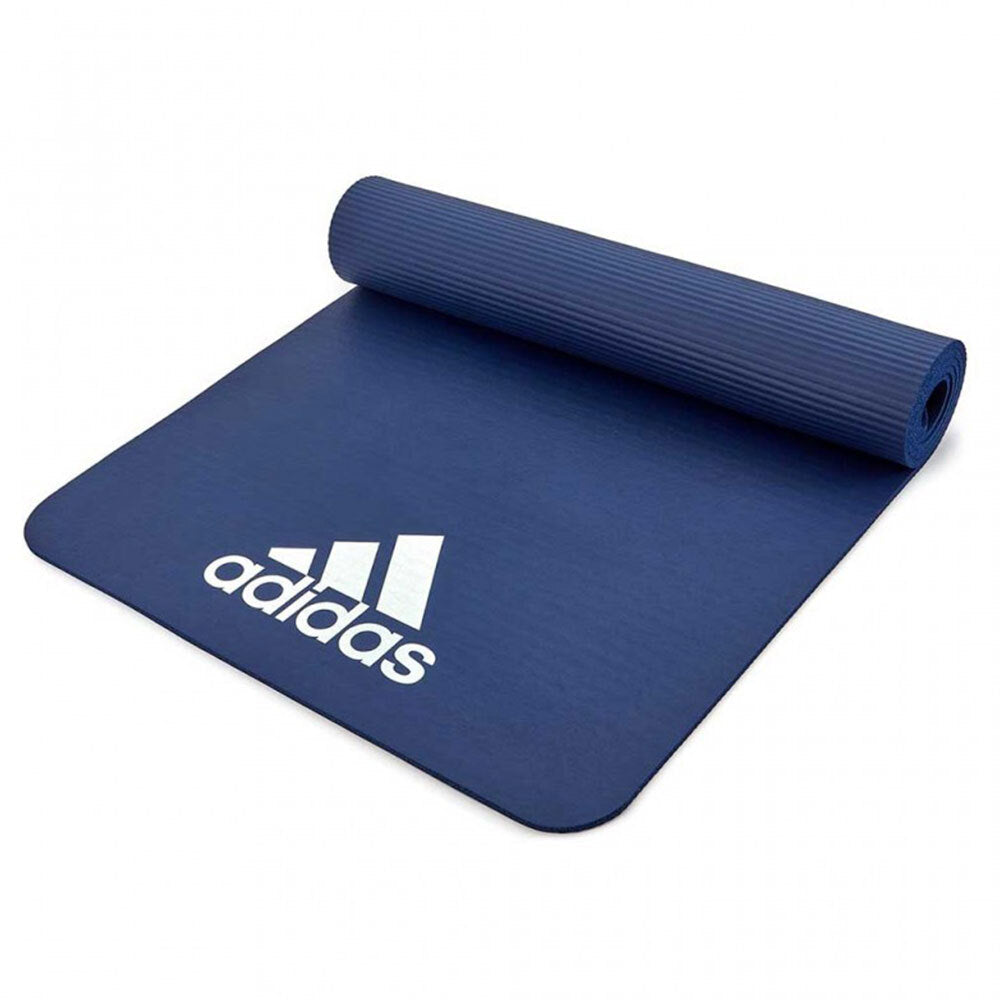 Adidas Fitness Mat 7mm Non Slip NBR Easy Clean Lightweight 173cm x 61cm