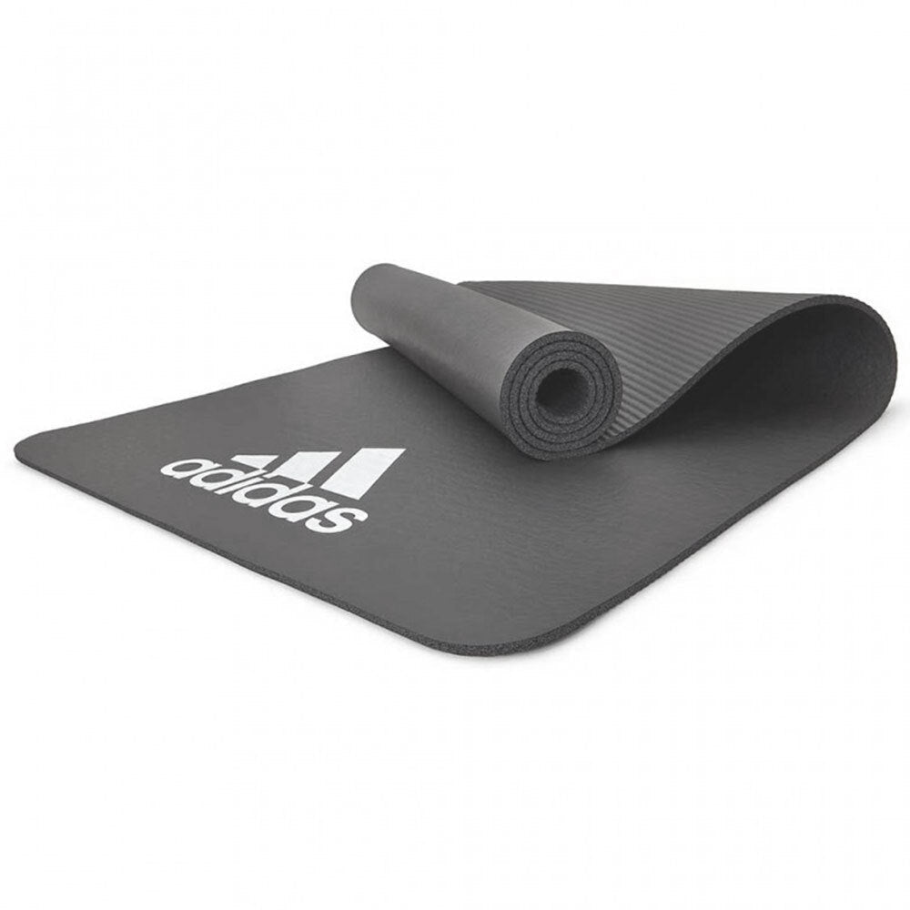 Adidas Fitness Mat 7mm Non Slip NBR Lightweight Easy Clean 173 x 61cm Grip