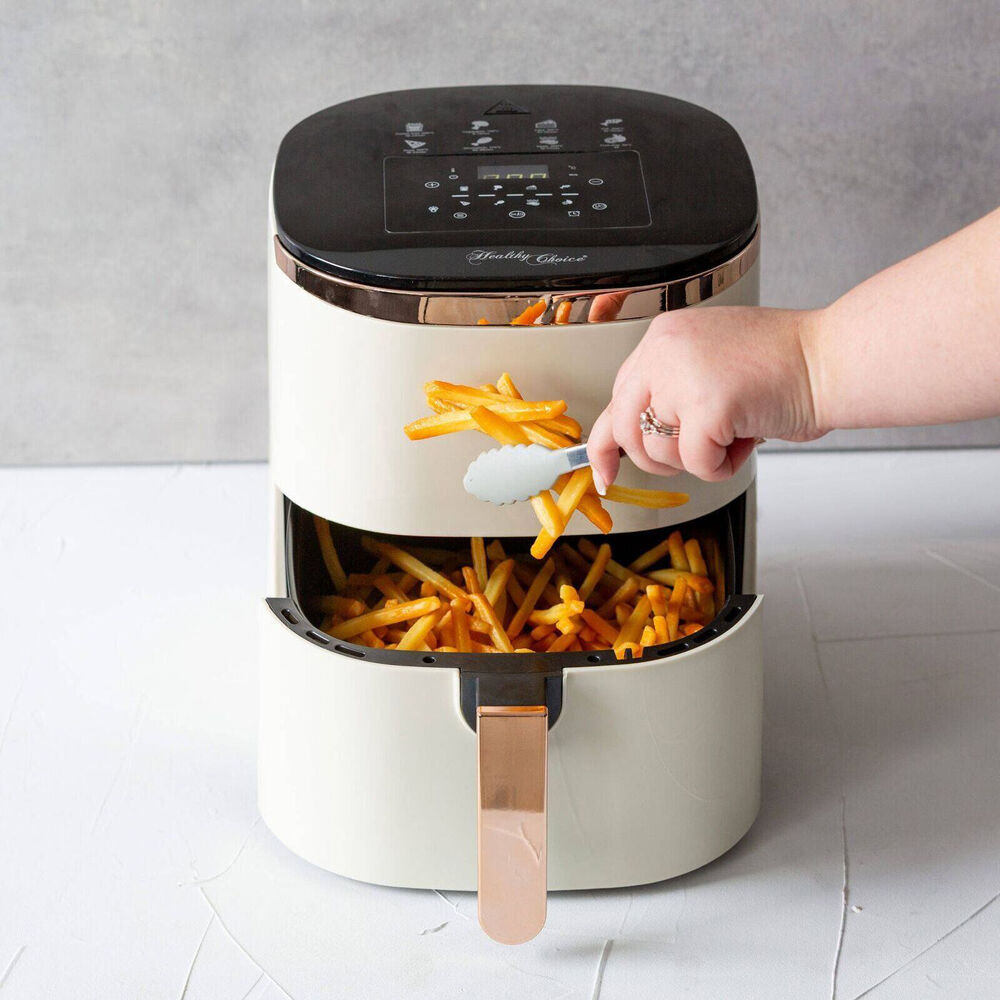 Healthy Choice 1400W Cream 7L Digital Air Fryer/Electric Airfryer Oven — image 5