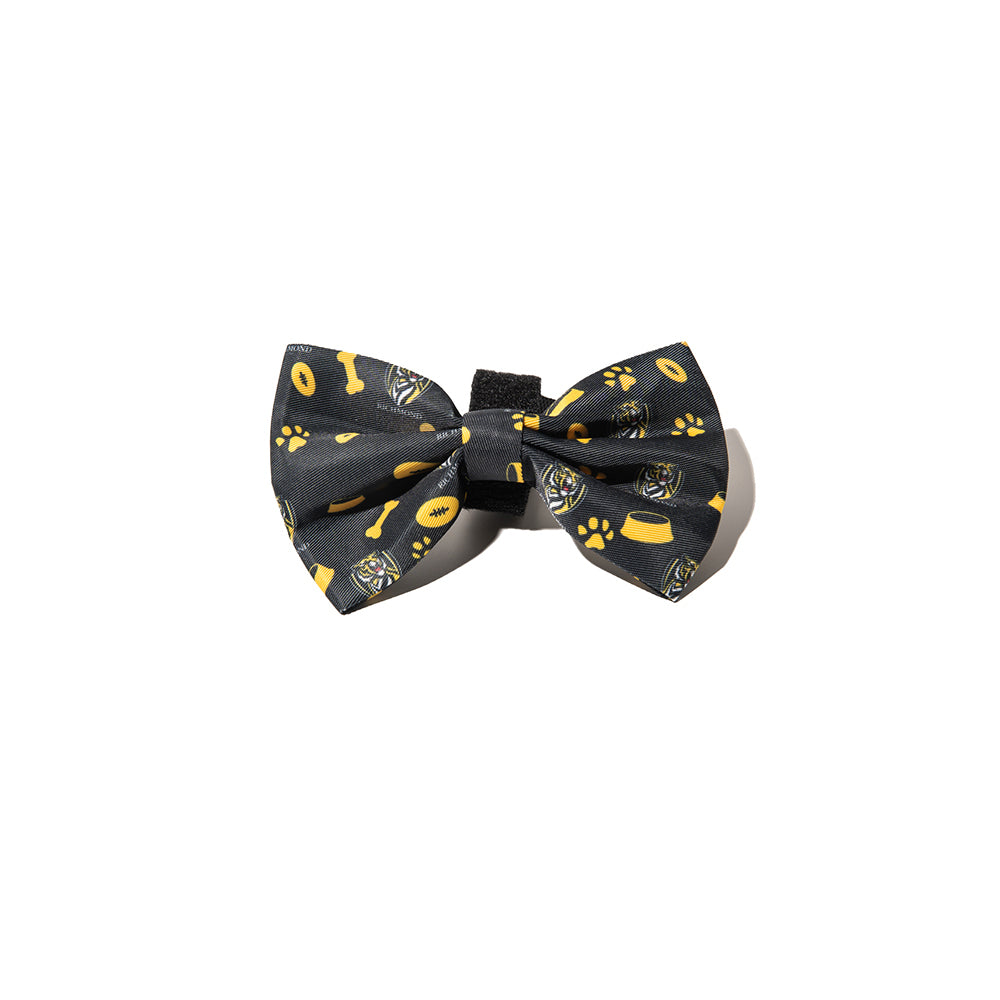 Afl Richmond Tigers Bowtie Dog Necktie Ribbon Collar Neck Accessory One Size