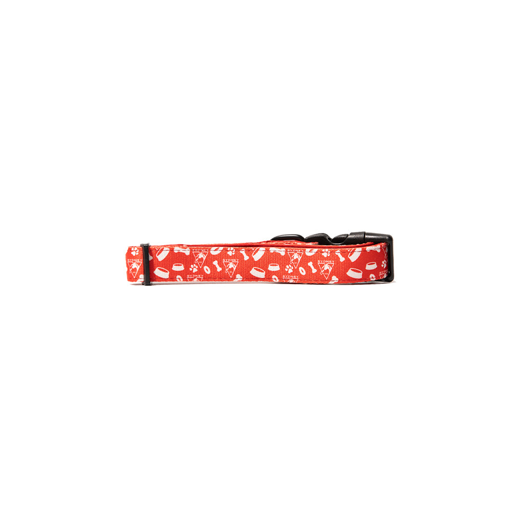 Afl Sydney Swans Pet Collar S Dog 23-43cm Neck Nylon Accessory Strap Buckle — image 2