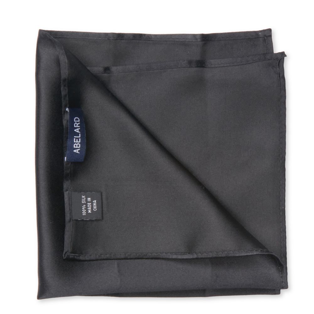 Abelard Satin Silk Pocket Square Handkerchief — image 2