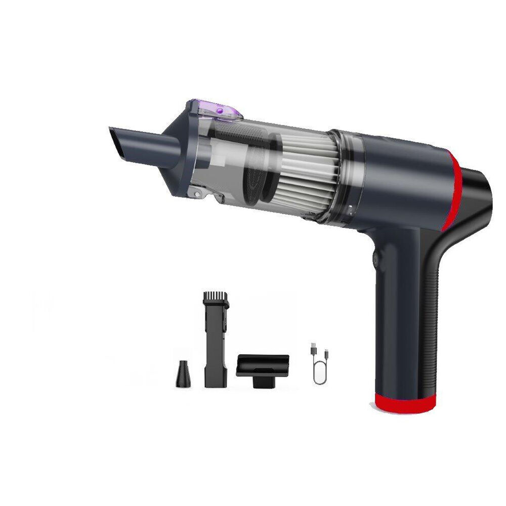 Airflo Black Hand Held Pistol Grip Rechargeable Vacuum Cleaner
