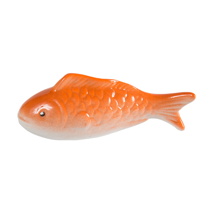 A.Fresco Garden 15.5cm Large Porcelain Gold Fish Outdoor Ornament Yard Patio Home Decor