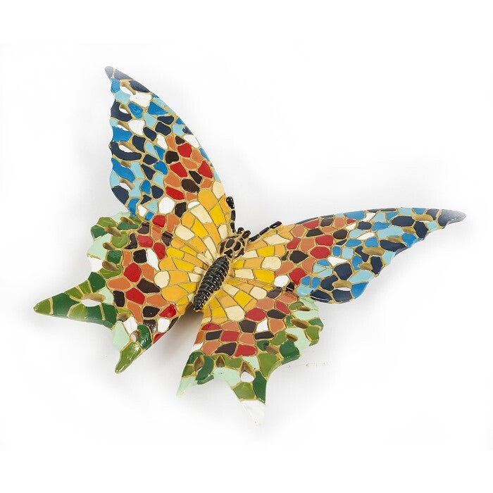 A.Fresco Garden Polyresin 25cm Butterfly Mosaic Outdoor Ornament Yard Patio Decor Large